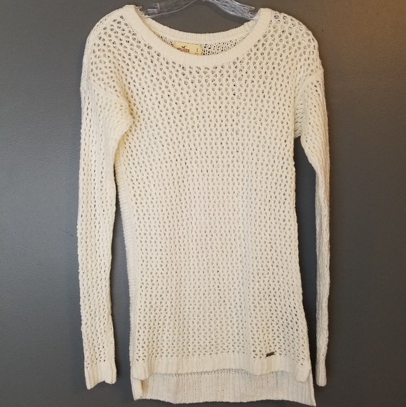 Hollister Sweaters - Hollister off white lightweight knit sweater